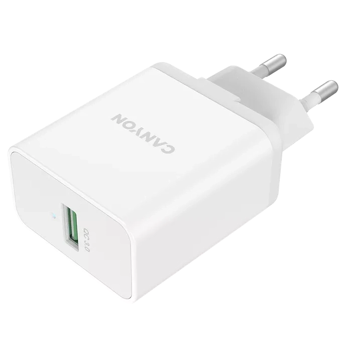 Мережевий адаптер Canyon H-24 white (QC 24W)